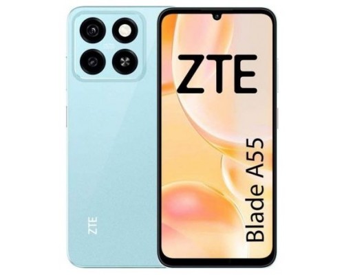 SMARTPHONE ZTE BLADE A55 6.75 HD+ 4GB(+8GB) 64GB BLUE· (Espera 4 dias)